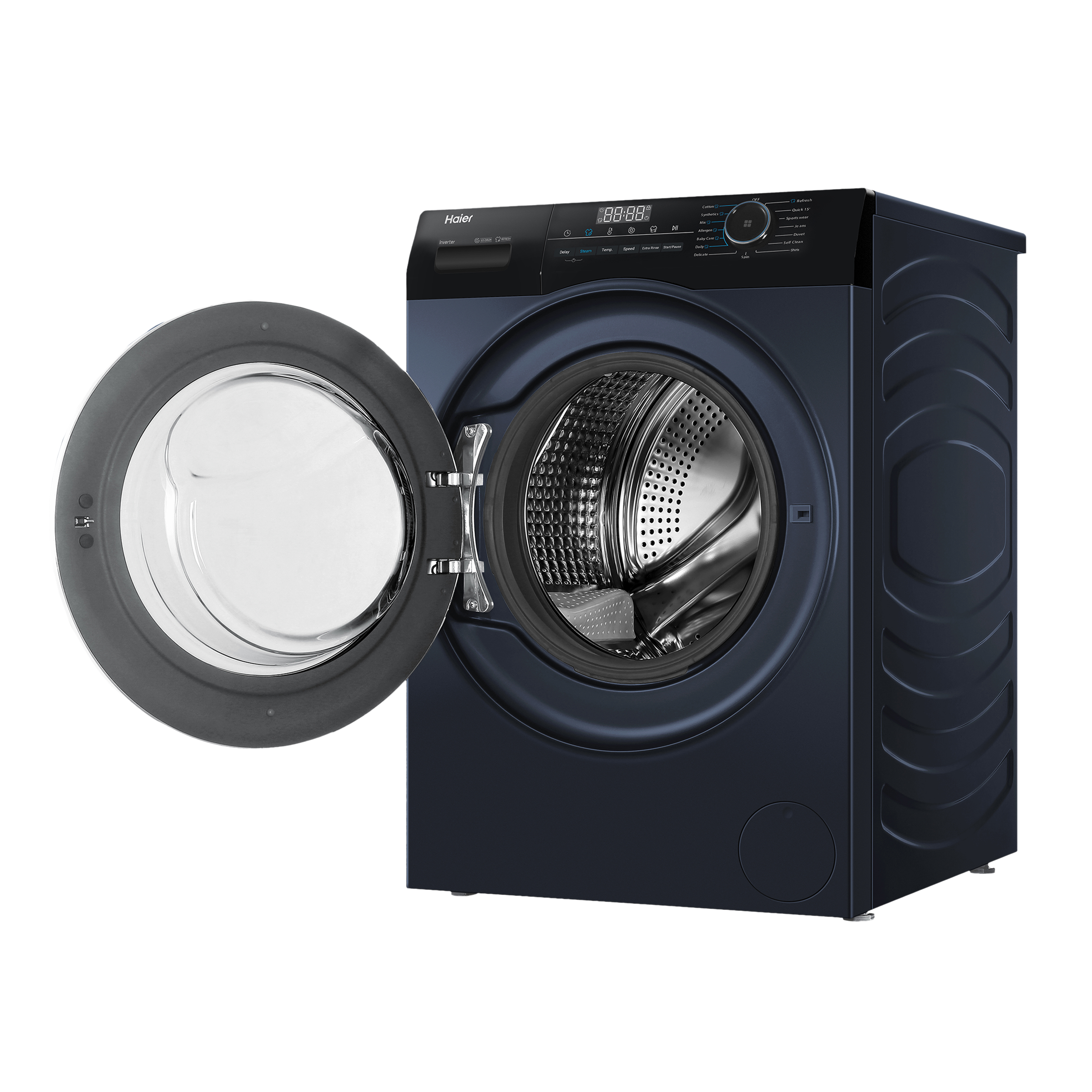 Haier 8 Kg 5 Star Fully Automatic Top Load Washing Machine (HSW80-678ES8,  Oceanus Wave Drum, 2023 Model, Dark Jade Silver) : Amazon.in: Home & Kitchen